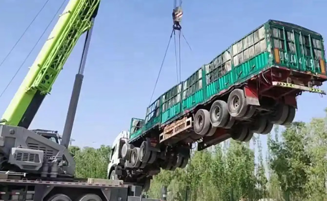 高唐道路脱困救援案例